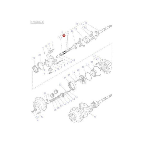 Massey Ferguson - Washer Final Drive - 3786425M1 - Farming Parts