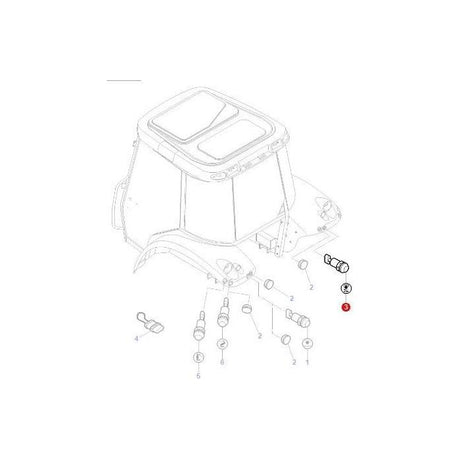 Massey Ferguson - Switch PTO - 4284626M1 - Farming Parts