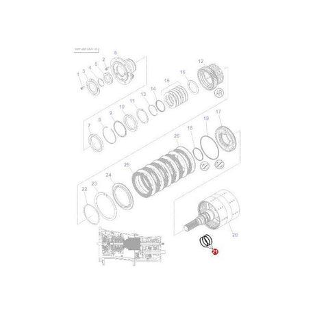 Massey Ferguson - Segment - 3796349M1 - Farming Parts