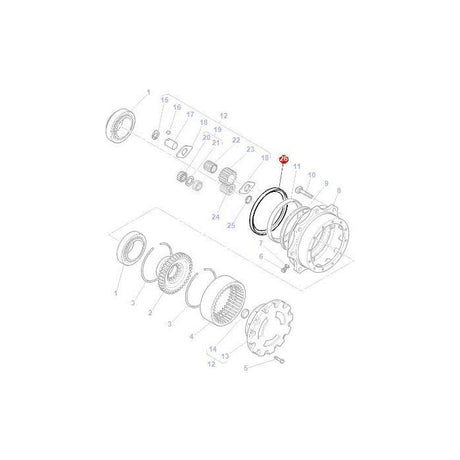 Massey Ferguson - Seal Final Drive - 3429037M1 - Farming Parts