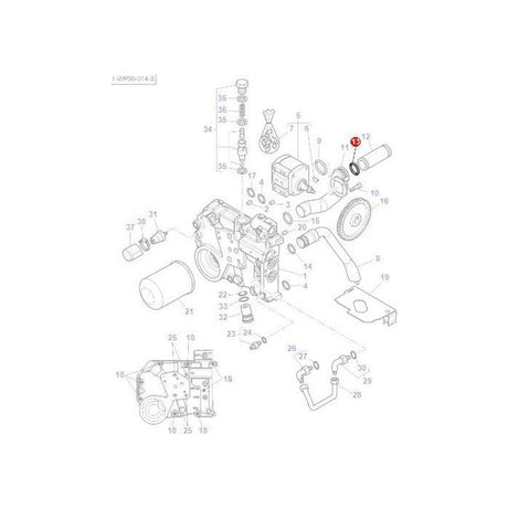 Massey Ferguson - O Ring - 70923813 - Farming Parts