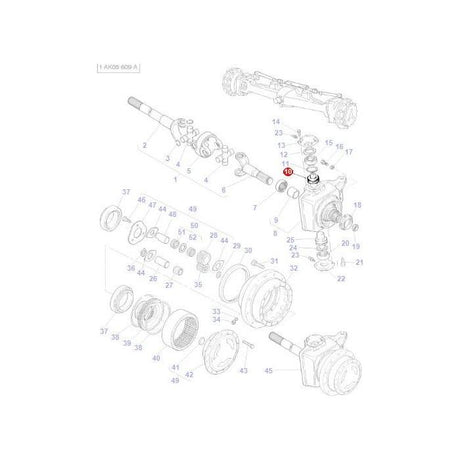 Massey Ferguson - Pivot Final Drive - 3429319M1 - Farming Parts