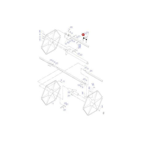 Massey Ferguson - Tine - D28650165 - Farming Parts