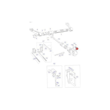 Massey Ferguson - Stud Lift Cylinder - 832711M1 - Farming Parts