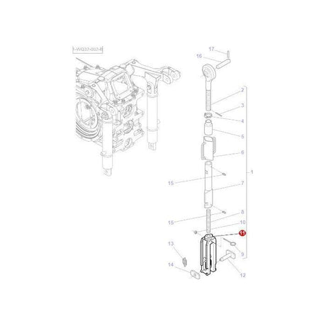 Massey Ferguson - Fork - 3616224M2 - Farming Parts