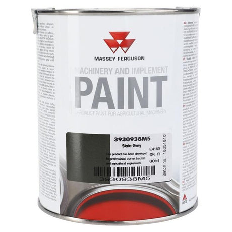 Massey Ferguson - Slate Grey Paint 1lts - 3930938M5 - Farming Parts