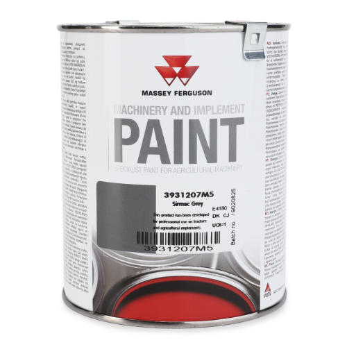 Massey Ferguson - Sirmac Grey Paint 1lts - 3931207M5 - Farming Parts