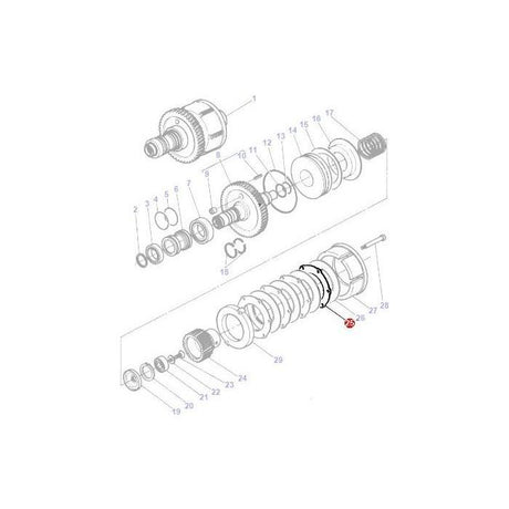 Massey Ferguson - Counterplate - 3387346M1 - Farming Parts