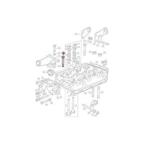 Massey Ferguson - Head Stud - 1476086X1 - Farming Parts