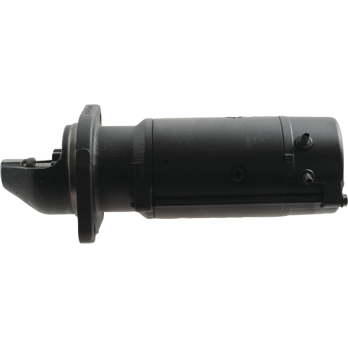 The product is a 24V black cylindrical starter motor attachment featuring a mounting flange and a gear-reduced mechanism, identified as the Starter Motor - 24V, 4Kw, Gear Reduced (Mahle) with Sparex Part No. S.39908 from the Sparex brand.