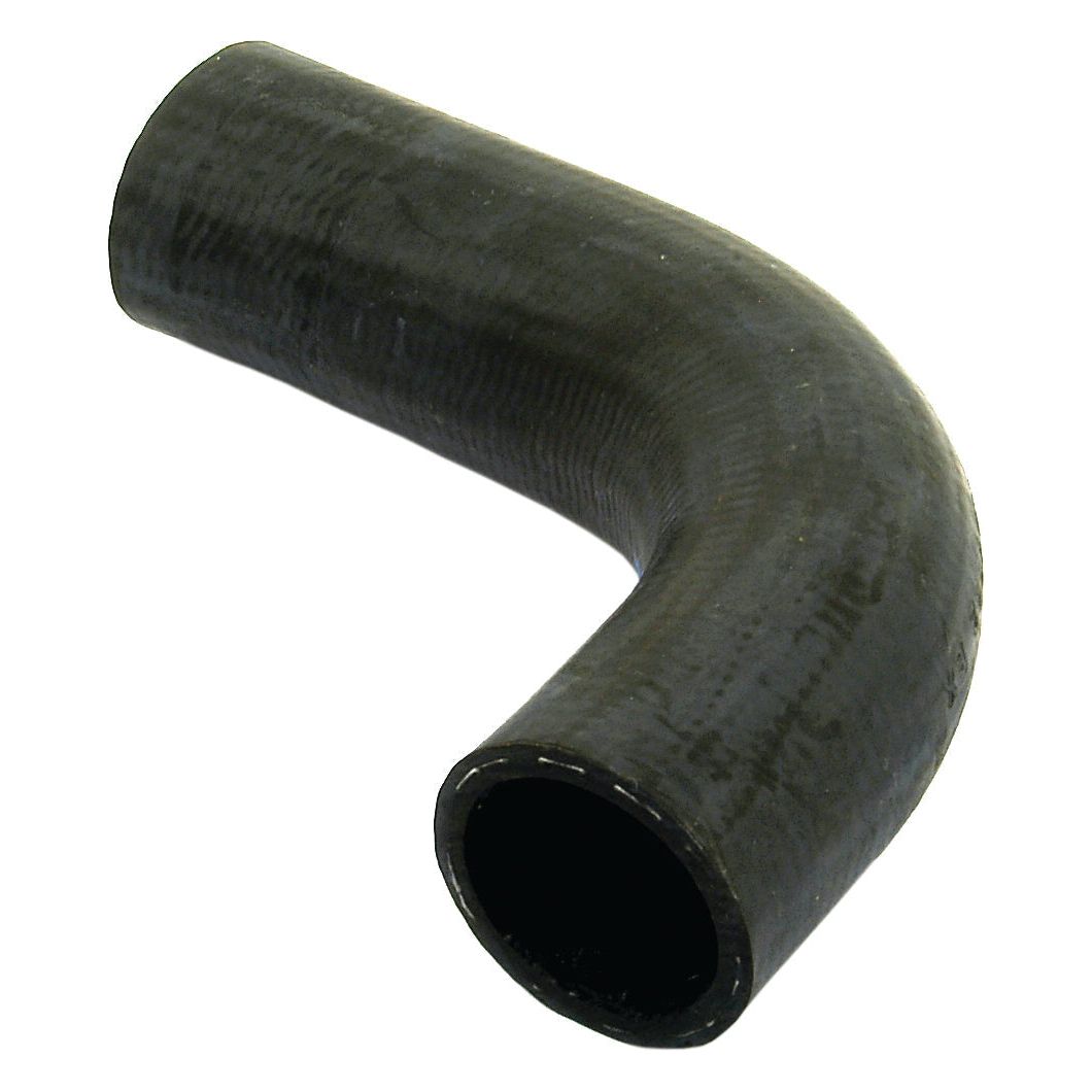 An ideal hose for Massey Ferguson machinery, the Sparex Top Hose (Sparex Part No. S.40019) is a black, curved rubber hose featuring a 90-degree bend and open ends. With uniform inner diameters of 35mm at both ends, it ensures compatibility and ease of attachment. Secure it with a sturdy hose clip for leak-free performance.