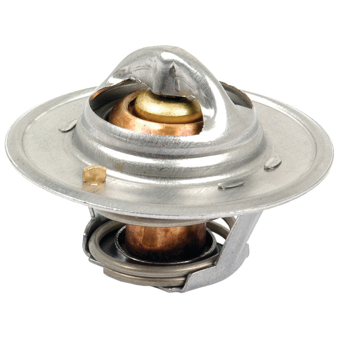 A Sparex Thermostat (Part No. S.40085) with a central cylindrical component and robust spring mechanism, perfectly compatible with Perkins parts.