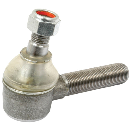 Image of the Sparex Track Rod (Part Number S.40168) with a threaded shaft, measuring 102mm in length, commonly used in automotive applications to connect control arms and linkages. Ideal for vehicles like Landini tractors or engines such as the 23C 4 Cyl Diesel Engine. Available at Sparex.