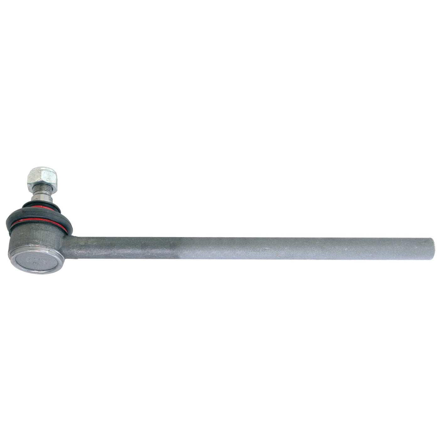 The Sparex Track Rod S.40175, measuring 320mm in length, features a threaded rod with a hexagonal nut at one end and a spherical joint attached near it. This essential industrial hardware is designed for various applications, with Sparex guaranteeing quality and durability.