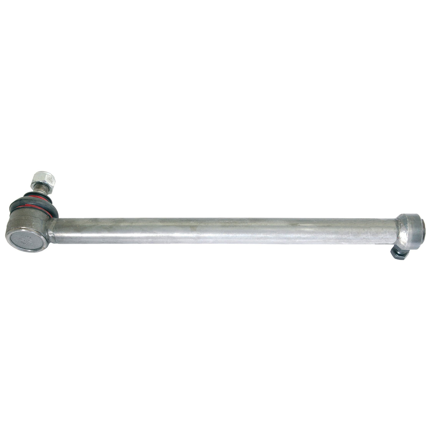 The Sparex Track Rod, S.40179, measures 395mm in length and features a cylindrical component with a hexagonal nut on one end. It has an M16 x 1.5 female thread and is commonly used as a mechanical part or linkage.