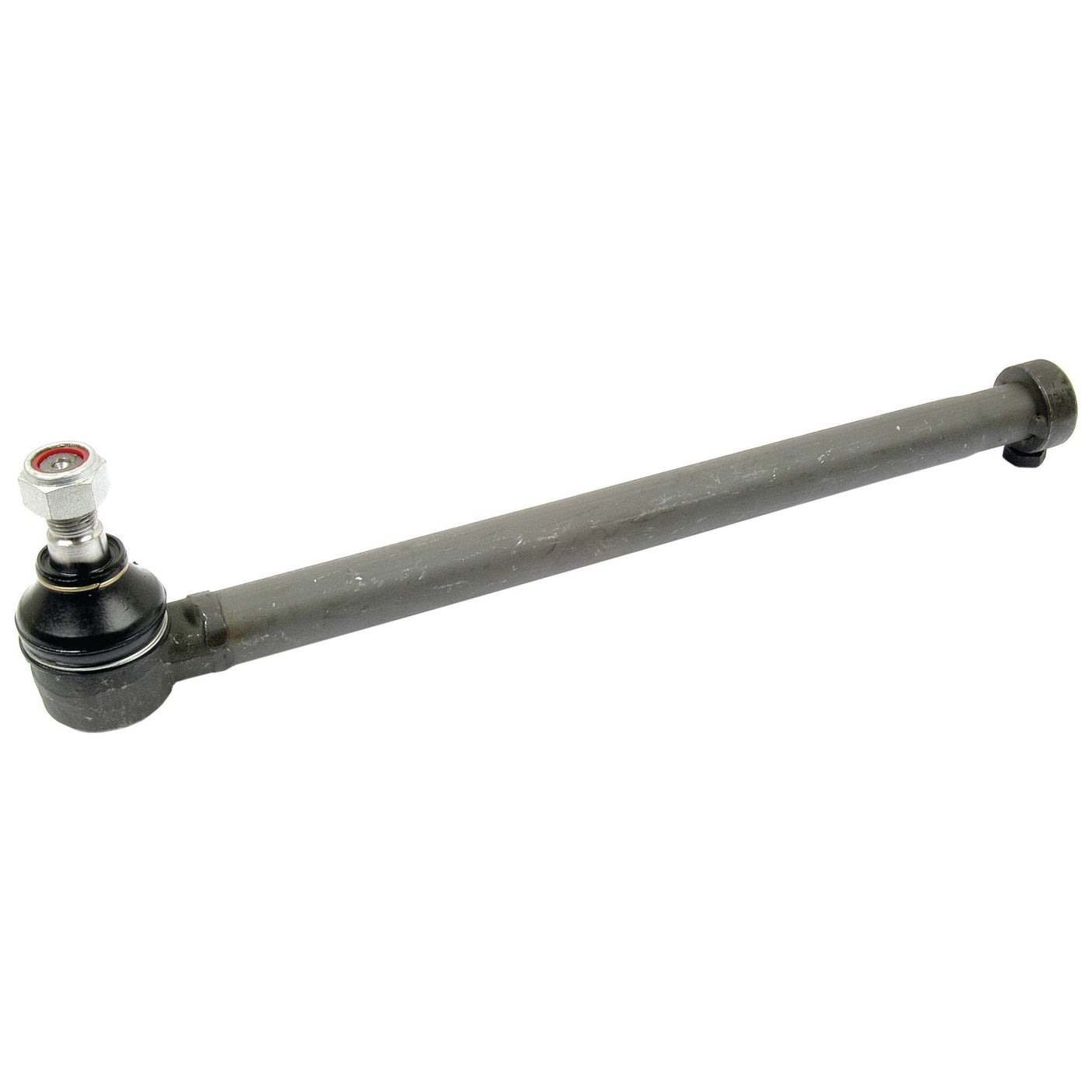 A Sparex Track Rod, model S.40180, measuring 402mm in length, featuring a ball joint at one end and a female threaded section at the other end, displayed on a plain white background.