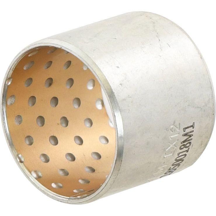 The Rocker Arm Bush - S.40284 from Sparex is a cylindrical metal bushing with a perforated interior and a smooth exterior, designed for the Engine Model Sparex, and ideally sized at 31.5mm for optimal performance.