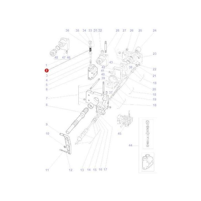 Massey Ferguson - Spring - 180928M1 - Farming Parts