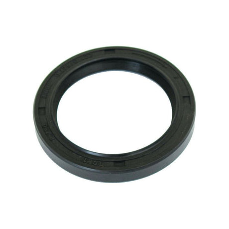 A black rubberized circular oil seal with an inner metal ring, shown against a white background. This quality component is the Sparex Imperial Rotary Shaft Seal, 2 1/4'' x 3'' x 3/8'', Part No. S.40352, ideal for various applications.