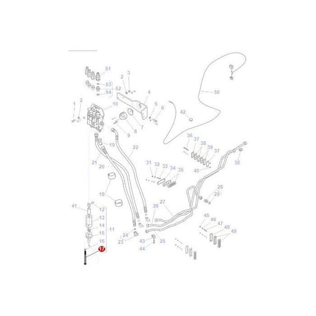 Massey Ferguson - Screw Cable Fixing - AL5002004 - Farming Parts