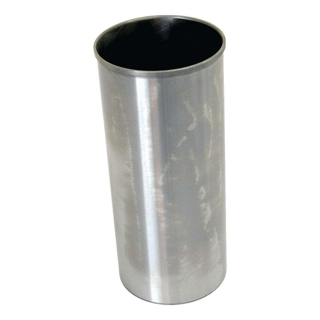 A Sparex Piston Liner (Finished), Part No.S.40432, is a cylindrical metal component with a smooth, shiny surface and a finished liner for enhanced durability.