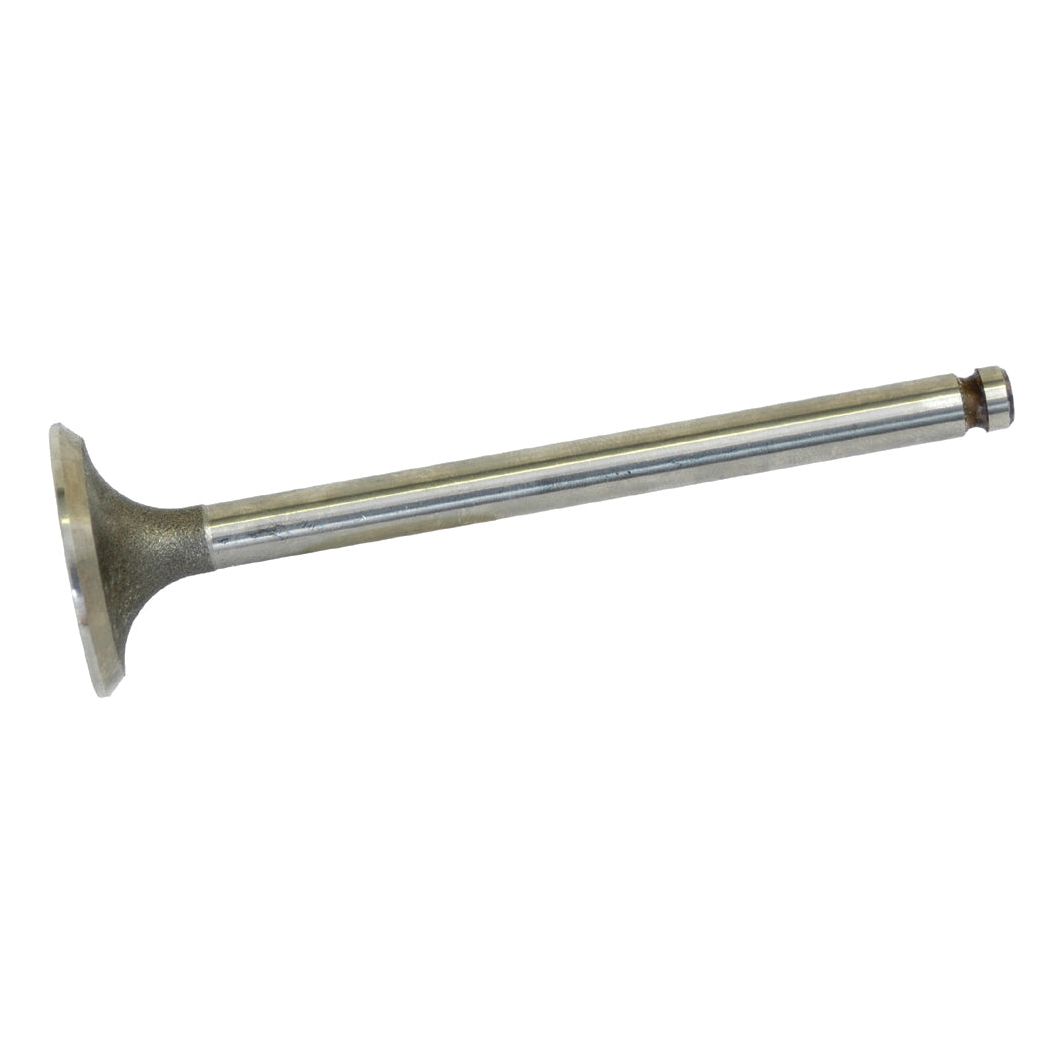 The Sparex Exhaust Valve (Sparex Part No. S.40486) features a disc-shaped head and a cylindrical stem, designed at a 45° angle.