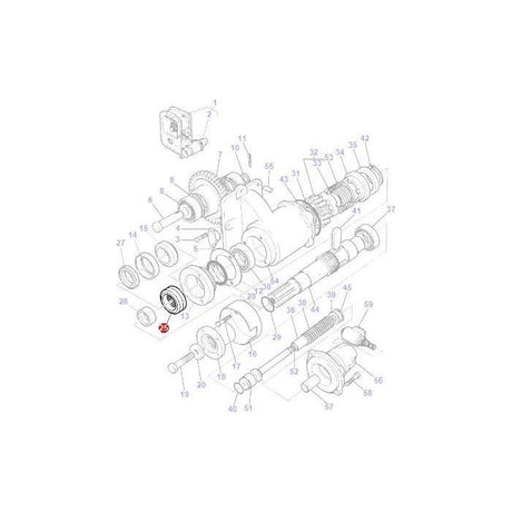 Massey Ferguson - Seal Rangebox - 3699802M2 - Farming Parts