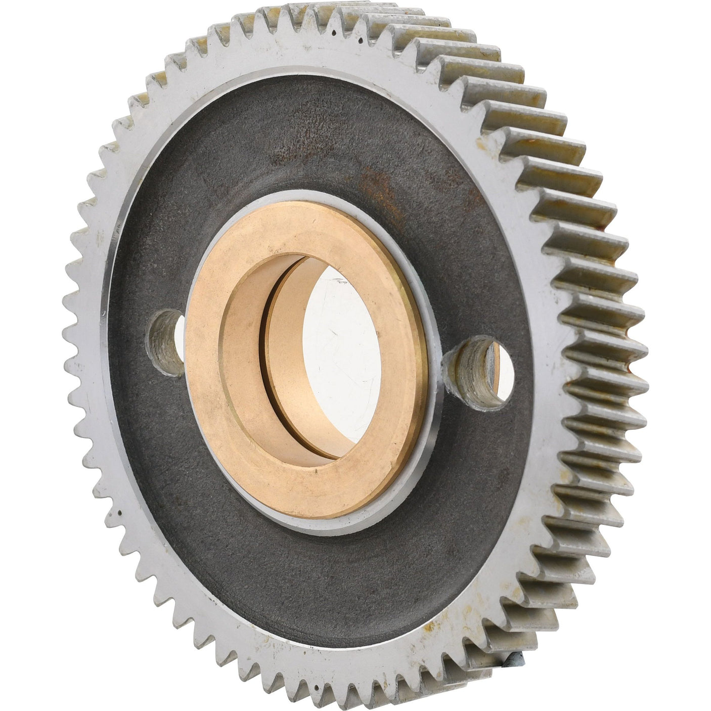 A Sparex Idler Gear - S.40526 with 63 teeth and a central hole, as listed in the Perkins build list.