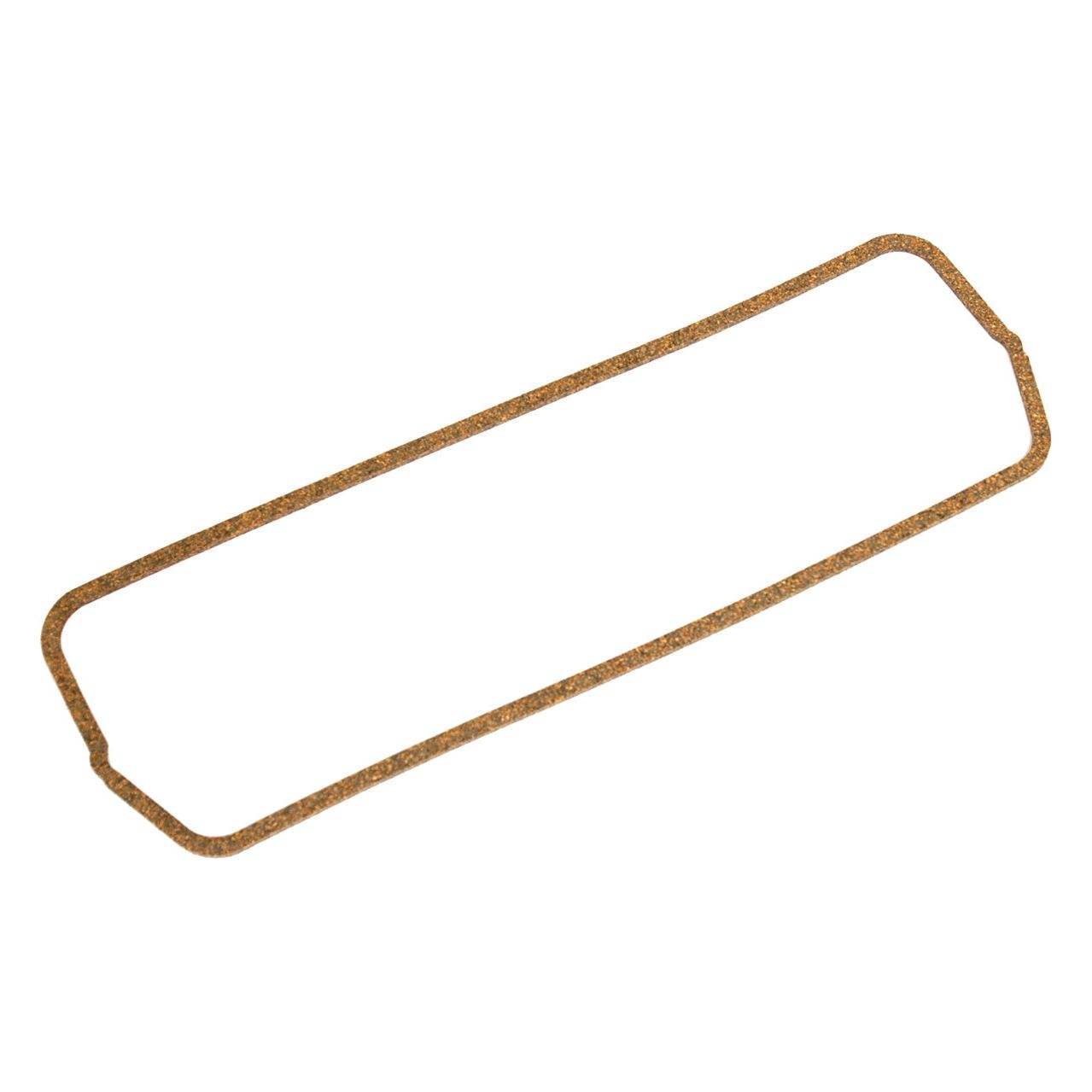 A rectangular Rocker Cover Gasket with rounded corners, lying flat on a white background, suitable for Perkins Engine and Massey Ferguson applications. Sparex Part No.S.40632-4 Cyl.