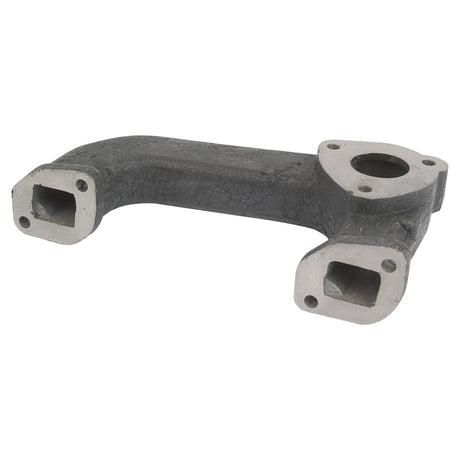 The Sparex Exhaust Manifold (3 Cyl.), also known by its Sparex Part No. S.40635, is a metal automotive component featuring three openings. It comes in a grayish tone with a slightly textured surface, making it an ideal choice for those consulting the Perkins Build List.