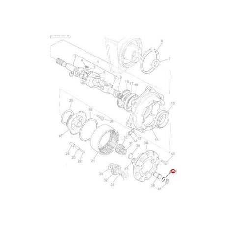 Massey Ferguson - O Ring - 70923568 - Farming Parts