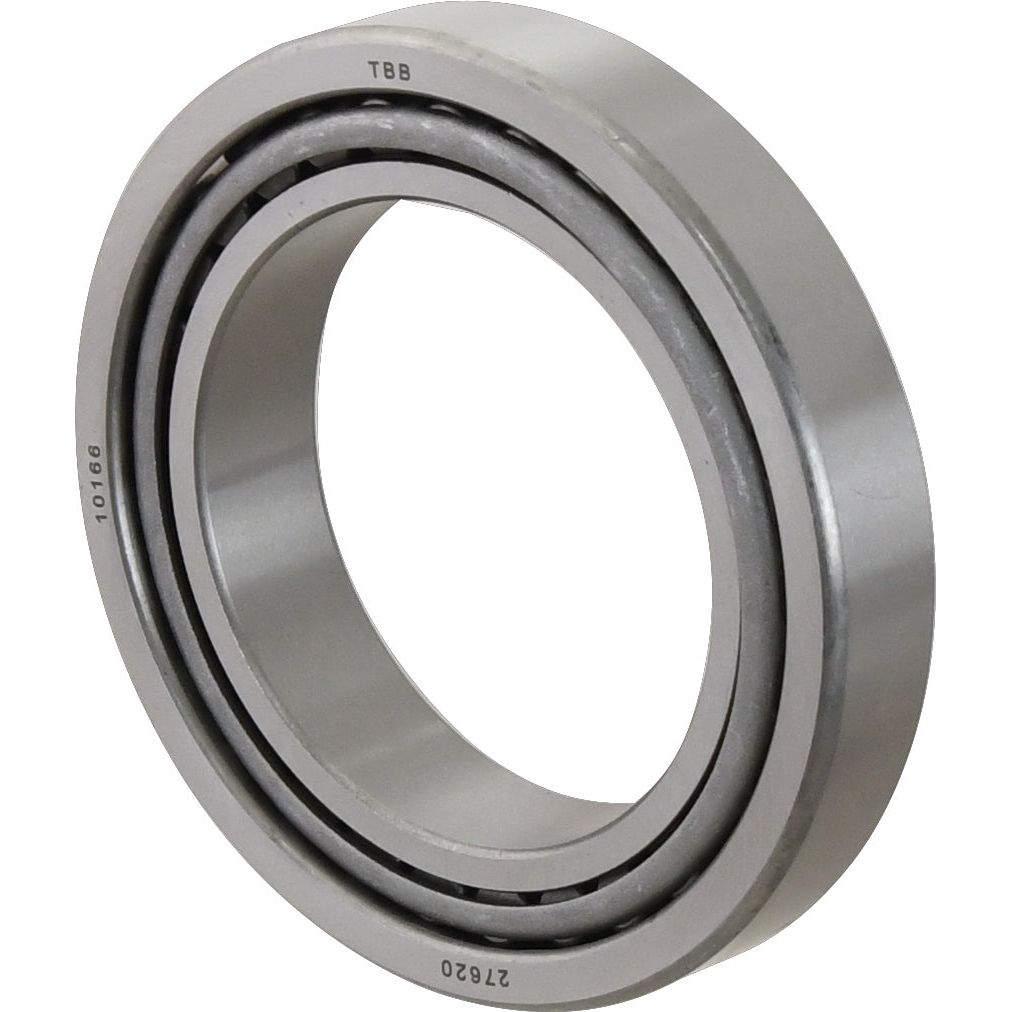 Close-up image of a Sparex Taper Roller Bearing (27687/27620) - S.40926 with metric dimensions, featuring metal outer and inner rings.