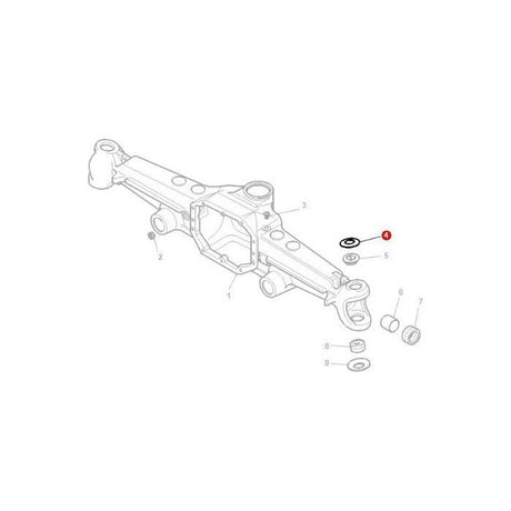 Massey Ferguson - Cup Spring - V34052700 - Farming Parts