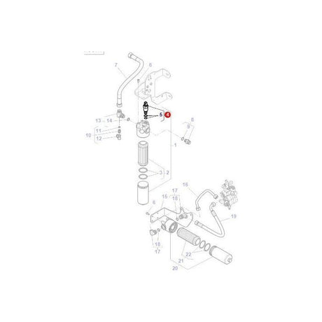 Massey Ferguson - Filter Switch - 4312617M2 - 4368842M1 - Farming Parts