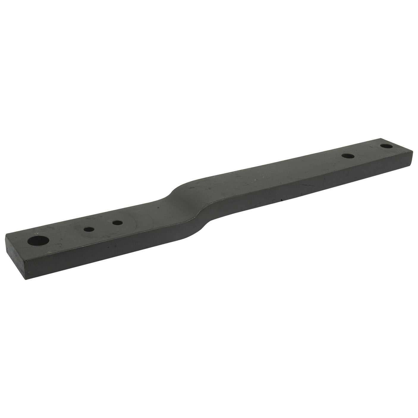 A Sparex Swinging Drawbar without Clevis (Sparex Part No. S.41293), featuring an 840mm overall length and a mid-section measuring 35x89mm with two circular holes near each end, ideal for Massey Ferguson machinery.