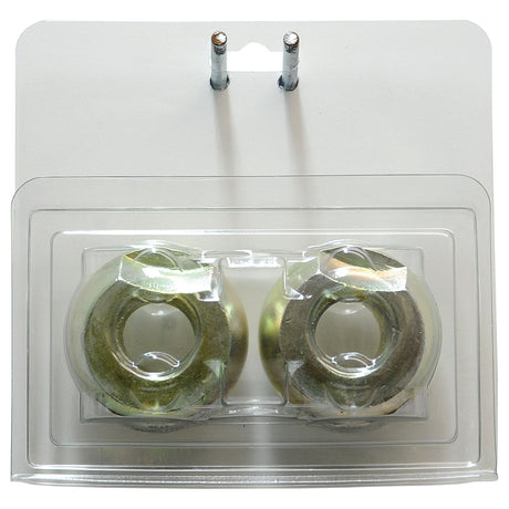 A packaged pair of Sparex Lower Link Balls (Cat. 2/2) - S.4130 is displayed in a transparent plastic container on a white background, offering a great alternative to 1729.