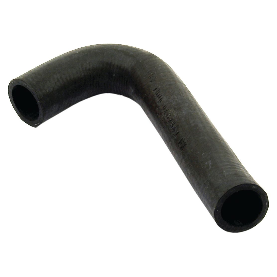 A Sparex Bypass Hose (Part No. S.41317) with inner diameters of 22mm on both ends, featuring a black rubber construction and a right-angle bend, secured with a hose clip.