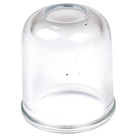 A clear, glass dome-shaped cover typically used for laboratory or display purposes, similar to the Sparex Fuel Bowl (Part No. S.41390) found in vintage machinery.