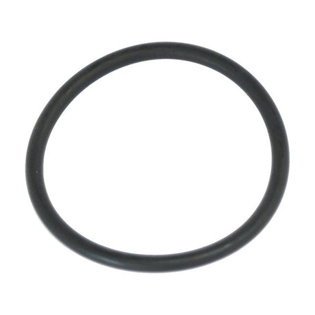 A black nitrile rubber O-ring, specifically the Sparex O Ring 5 x 63mm Shore (Sparex Part No. S.41414), lies flat on a white background, suitable for applications in Massey Ferguson machinery.