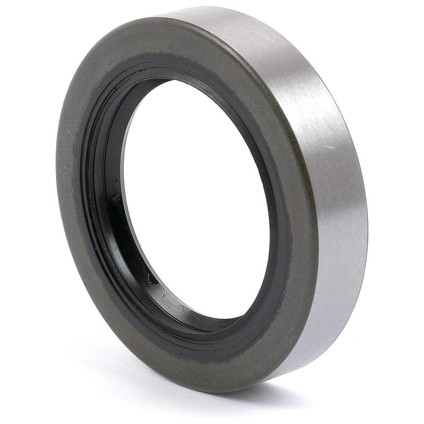 A close-up of the Sparex Oil Seal (60.2 x 88.54 x 17.5mm, Part No. S.41416) featuring a metal exterior and a rubber inner ring, commonly used in machinery such as the Ford / New Holland 2N 9N to prevent lubricant leakage.