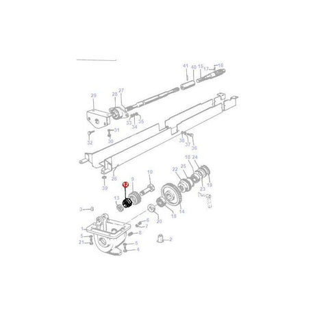 Massey Ferguson - Bearing - 3534457M91 - Farming Parts