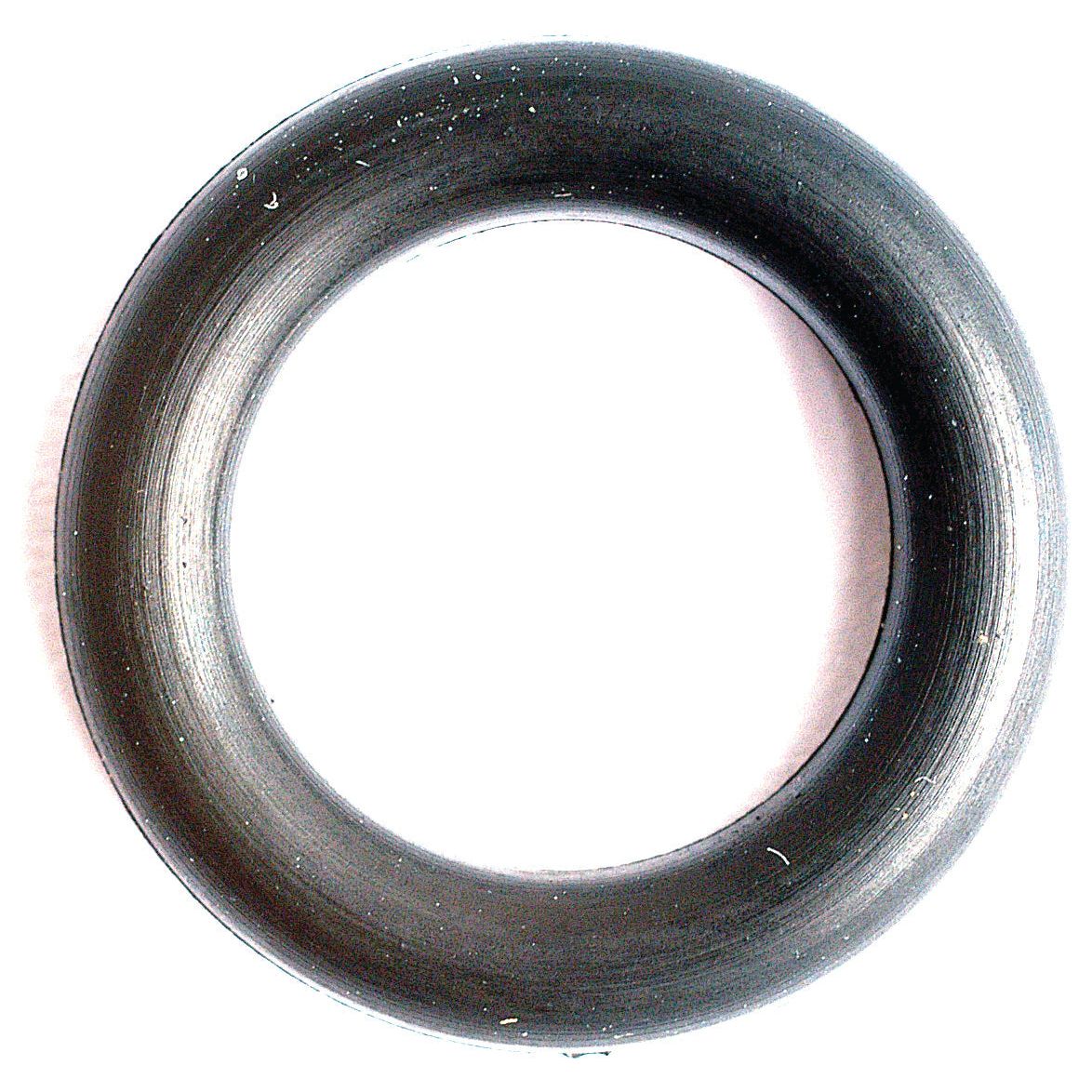 A close-up image of a black Sparex O Ring 3/32'' x 3/8'' (BS110) 70 Shore with a smooth surface against a white background, identified by part number S.41460.