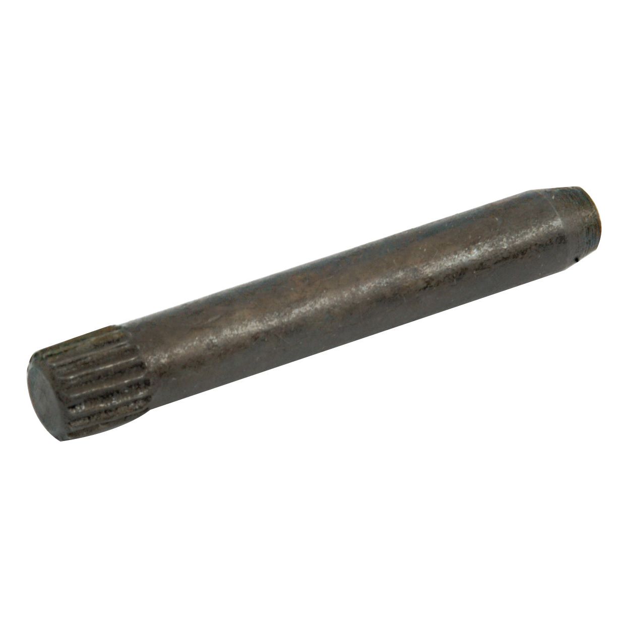 A cylindrical, metallic locking pin from Sparex (Part No. S.41552) with one end fluted and the other end smooth, lying on a white background, compatible with Massey Ferguson machinery.