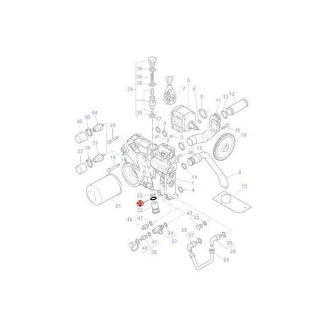 Massey Ferguson - O-RING - 70924775 - Farming Parts