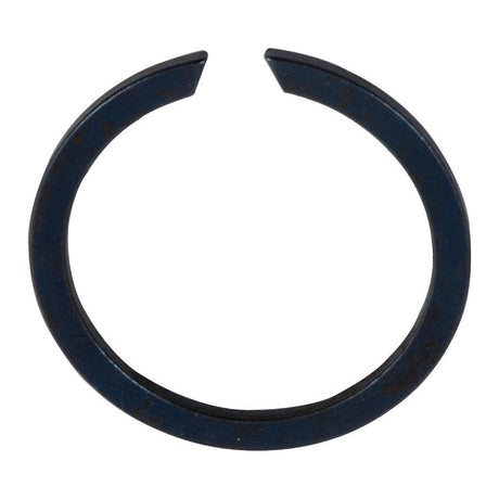 This Internal Circlip from Sparex (Part No. S.41630) adheres to DIN 472 standards, measures 44mm in diameter, and features a black circular design with an open gap. It is typically used for securing components on a shaft and is compatible with Massey Ferguson machinery.