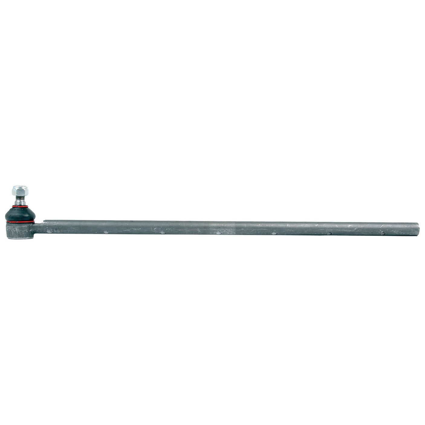 A Sparex Track Rod, model S.41702, measuring 740mm in length and featuring a ball joint on one end with an outer side thread along its long, straight shaft.