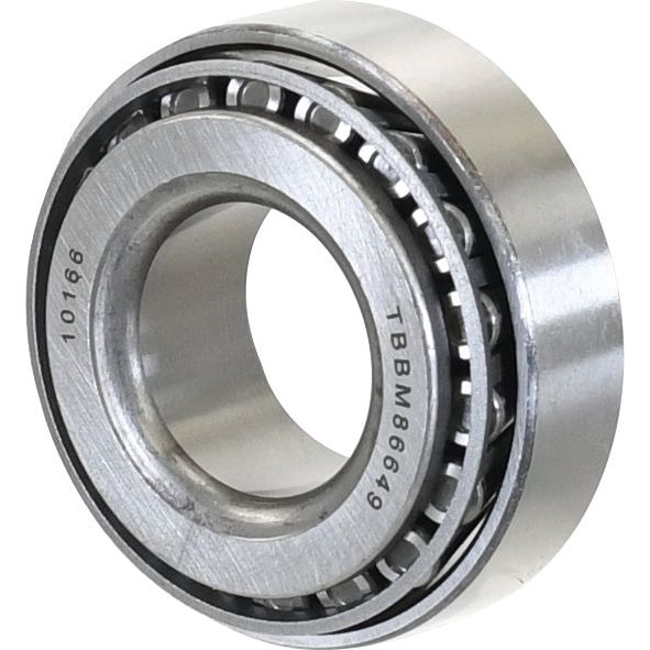 A close-up view of a Sparex Taper Roller Bearing (M86649/86610) - S.41753 with the serial number M86649 engraved on the inner ring.