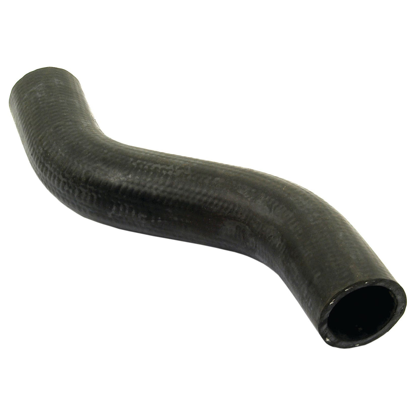 The Sparex Top Hose (Sparex Part No. S.41825) is a black, curved hose with a textured surface, featuring an inner diameter of 36mm at both ends and equipped with a durable hose clip.