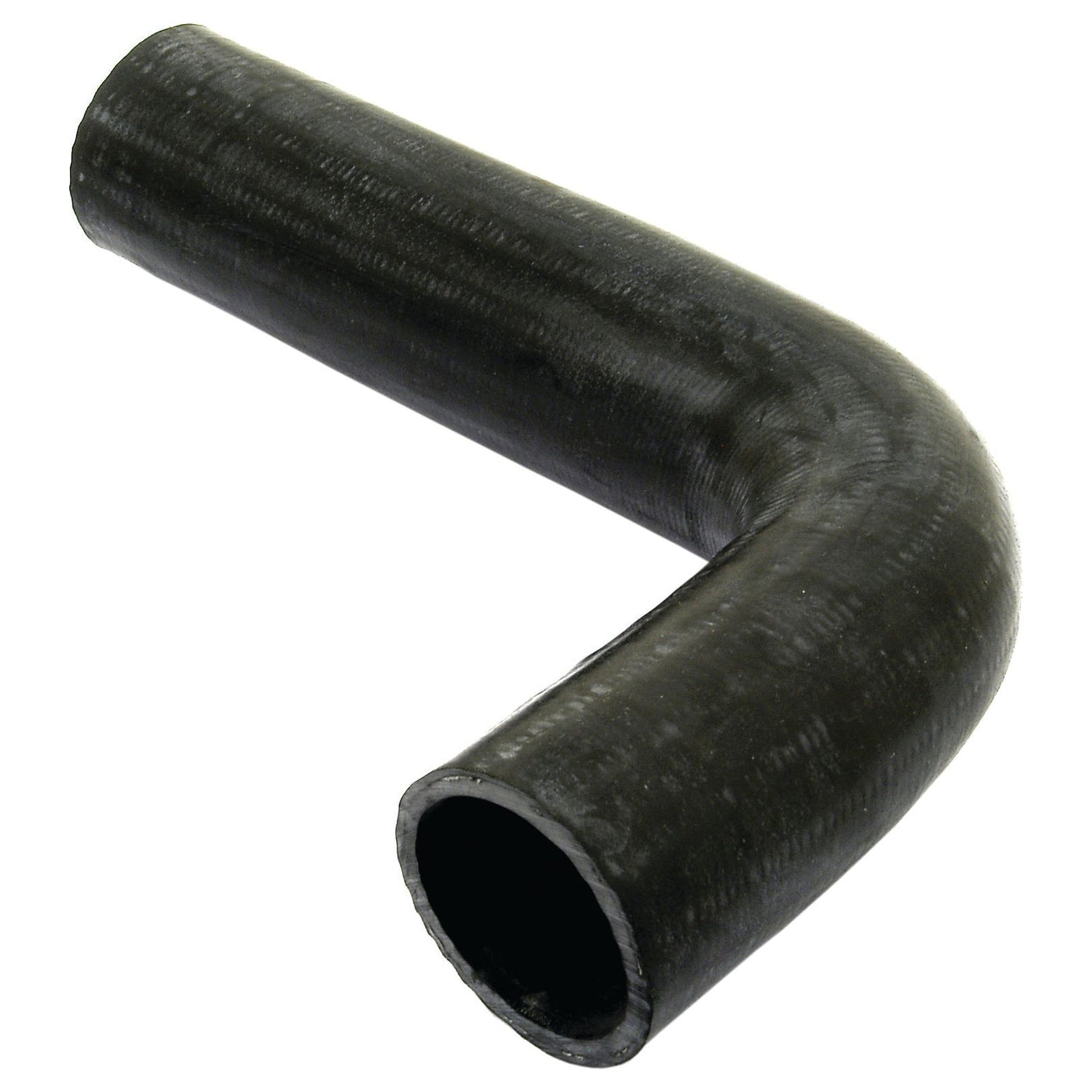 The Sparex Top Hose (Sparex Part No. S.41838) with an inner diameter of 49mm at both ends, made from durable rubber material, is displayed on a white background.