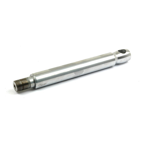 The Power Steering Rod - Ø25mm shaft, Sparex Part No. S.41874, from Sparex features a metal cylindrical shaft with a threaded end and a smooth surface, making it ideal for Massey Ferguson Hydrosteer Cylinders.